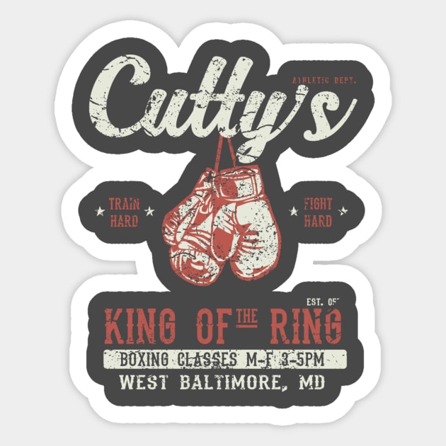 Cutty's Gym Sticker by RippedThemer